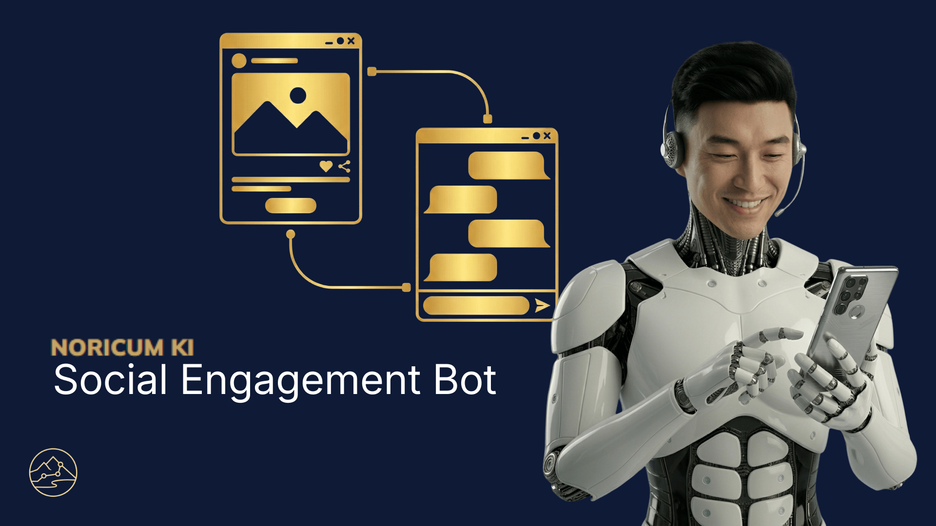 NORICUM KI Social Engagement Bot - organisches Wachstum für Ihre META-Accounts